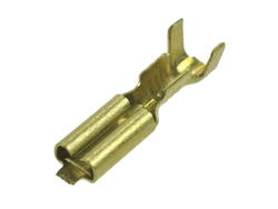Connector; 2,8x0,5mm; flat female; uninsulated; KPNF28; straight; for cable; 0,5÷1,0mm2; crimped; 1 way