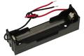 Battery holder; BHC-18650-1A; 1x18650; with 150mm cable; container; black; Comf; 18650