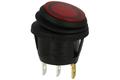 Switch; rocker; R13-112B8W-02-BRNN-0A-N2; ON-OFF; 1 way; red; neon bulb 250V backlight; red; bistable; 4,8x0,8mm connectors; 20mm; 2 positions; 10A; 250V AC; SCI