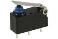 Microswitch; D2HW-A211D; lever; 13mm; 1NO+1NC common pin; snap action; trough hole; 0,1A; 125V; IP67; Omron; RoHS