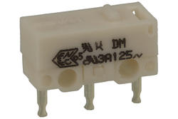 Microswitch; DH050P; without lever; 1NO+1NC common pin; snap action; trough hole; 1A; 250V; Highly; RoHS