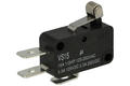 Microswitch; VS15N05-1C; lever with roller; 12mm; 1NO+1NC common pin; snap action; conectors 6,3mm; 15A; 250V; Highly; RoHS