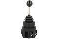 Switch; joystick; YM-11/2T; ON-OFF-ON; 3 positions; bistable; panel mounting; screw; 10A; 250V AC; 2 ways; 30mm; 40mm; Yumo; RoHS