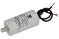 Capacitor; motor; CBB60; 4,5uF; 450V AC; fi 30x60mm; with cables; screw without nut; JYC; RoHS