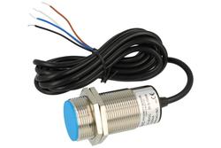 Sensor; capacitive; CM30-3010NC; NPN; NO/NC; 10mm; 6÷36V; DC; 300mA; cylindrical metal; fi 30mm; 60mm; flush type; with 1,5m cable; IP67; Greegoo; RoHS