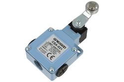 Limit switch; CSA-021; lever with roller; 35mm; 1NO+1NC; snap action; screw; 6A; 250V; IP65; Greegoo; RoHS