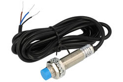 Sensor; inductive; LM12-3004NB; NPN; NC; 4mm; 6÷36V; DC; 200mA; cylindrical metal; fi 12mm; 55mm; not flush type; with  cable; YUMO; RoHS
