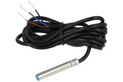 Sensor; inductive; LM6-3001PA; PNP; NO; 1mm; 6÷36V; DC; 150mA; cylindrical metal; fi 6mm; 50mm; flush type; with  cable; YUMO; RoHS