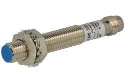 Sensor; inductive; LM8-3001PAT; PNP; NO; 1mm; 10÷30V; DC; 150mA; cylindrical metal; fi 8mm; 50mm; flush type; M8-3p connector; YUMO; RoHS