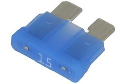 Fuse; 0287015.PXCN; automotive; UNI 19mm; 15A; blue; 32V DC; for socket; Littelfuse; RoHS