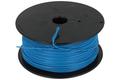 Wire; equipment; LiYv; 1 core; stranded; Cu; 0,25mm2; blue; PVC; -30...+80°C; 900V; 100m spool; Helukabel; RoHS; 1,3mm; 1x0,25mm2