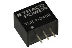 Przetwornica; TSR1-2450; konwerter DC/DC; 24V (6,5÷36)V; DC; 5V; DC; 1A; 5W; nieizolowany; SIP3; przewlekany (THT); Traco Power; RoHS