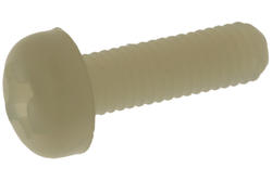 Screw; WWKM310P; M3; 10mm; 12mm; cylindrical; philips (+); plastic