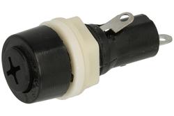 Fuse socket; BPTG259; diam.5x20mm; panel mounted; 10A; 250V AC; RoHS
