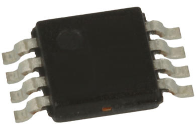 Operational amplifier; LMV822M; MSOP8; surface mounted (SMD); 2 channels; National Semiconductor; RoHS