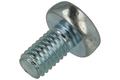 Screw; WWKM610; M6; 10mm; 14mm; cylindrical; philips (+); galvanised steel; RoHS