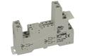 Relay socket; GZT80; DIN rail type; panel mounted; grey; without clamp; Relpol; RoHS; Compatible with relays: 40.52; HF115; RM84; RM85; RM94