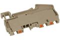 Connector; DIN rail mounted; DP4-TN; grey; spring; 0,2÷6mm2; 30A; 600V; 1 way; Dinkle; RoHS