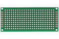 Circuit board; multipurpose; PCB 3x7; drilled; 1pcs.