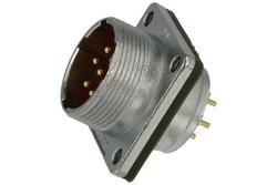 Plug; WF20J7ZZ1; 7 ways; solder; 1,5mm2; for panel with bracket; 20mm; IP67; 10A; 500V; Weipu; RoHS