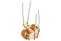 Inductor; wire toroidal with current compensation; DTS-10/0.1/3.1-H; 2x0,1mH; 3,1A; diam.12x5mm; through-hole (THT); 2x0,006ohm; Feryster