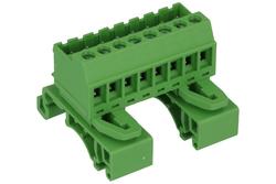 Connector; DIN rail mounted; pluggable r=5,08mm; 2EHDRD-08P; green; screw; 0,5÷2,5mm2; 12A; 300V; 8 ways; Dinkle; RoHS