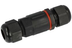 Connector; W-ZK7,5-81325; 3 ways; straight; screw; 1÷2,5mm2; for cable; screwed; IP68; 24A; 450V; Goobay