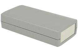 Enclosure; for instruments; G407; ABS; 120mm; 60mm; 30mm; IP54; dark gray; light gray ABS ends; Gainta; RoHS