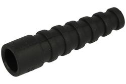 Grommet; BNC; OCBNC-E; for cable; RG58 50 Ohm; straight; black; RoHS