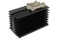 Heatsink; SSRTH-140U; for 1 phase SSR; with TS15 DIN rail handle; with holes; blackened; 0,8K/W; 140mm; 70mm; 80mm