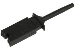 Test clip; TC-50-B; pincer type; 3mm; black; 50mm; solder; Koko-Go; RoHS