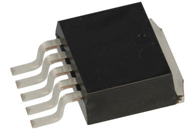 Voltage stabiliser; switched; LM2575GR-5; 5V; fixed; 1A; D2PAK-5 (TO263-5); surface mounted (SMD); HTC; RoHS; on tape