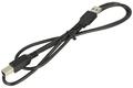 Cable; USB; USBA/B; USB-B plug; USB-A plug; 1m; round; PVC