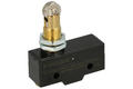 Microswitch; Z-15GQ22-B; pin plunger with roller; 33,4mm; 1NO+1NC common pin; snap action; screw; 15A; 250V; Howo