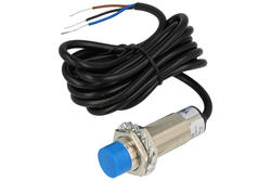 Sensor; inductive; LM18-3008NA; NPN; NO; 8mm; 6÷36V; DC; 200mA; cylindrical metal; fi 18mm; 60mm; not flush type; with  cable; YUMO; RoHS