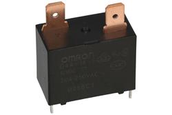 Relay; electromagnetic industrial; G4A-1A-E-12VDC; 12V; DC; SPST NO; 20A; with connectors; PCB trough hole; Omron; RoHS