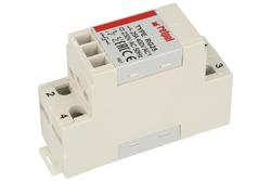 Przekaźnik; instalacyjny; elektromagnetyczny przemysłowy; RG25-3022-28-3230; 230V; AC; 2 styki zwierne; 25A; 400V AC; 25A; 24V DC; na szynę DIN35; Relpol; RoHS