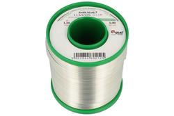 Soldering wire; 1,5mm; reel 1kg; Sn99,3Cu0,7/1,50/1,00; lead-free; Sn99,3Cu0,7; Cynel; wire; 1.1.3/3/3.0%; solder tin