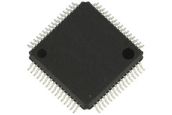 Microcontroller; STM32F100RBT6B; LQFP64; surface mounted (SMD); ST Microelectronics; RoHS