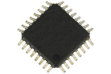 Microcontroller; ATMega8-16AU; TQFP32; surface mounted (SMD); Atmel; RoHS