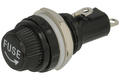 Fuse socket; FH043; diam.5x20mm; panel mounted; 10A; 250V AC; RoHS