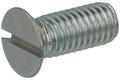 Screw; M5X12/BN373; M5; 10mm; 12mm; cylindrical; slotted; galvanised steel; RoHS