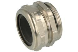 Cable gland; 156d32; nickel-plated brass; natural; PG36; 17÷32mm; 47,0mm; with PG type thread; Pflitsch; RoHS