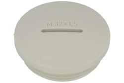 Plug; 514GFK/232; polyamide; light gray; 1,5mm; M32; Pflitsch; RoHS