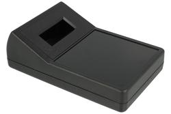 Enclosure; handheld; desktop; G1168B; ABS; 150mm; 95mm; 49,5mm; black; removable panel; RoHS; Gainta