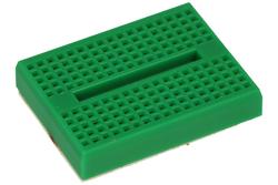 Circuit board; prototype; solderless; PSP170G; 170; 35x47; 2,54mm; 1pcs.; green