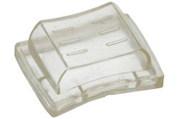 Sealing cover; 1550-WPC09; transparent; rubber; 1550 series rocker; SWI; RoHS