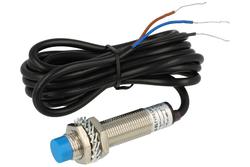 Sensor; inductive; LM12-33008PA-L; PNP; NO; 8mm; 10÷30V; DC; 200mA; cylindrical metal; fi 12mm; 57mm; not flush type; with  cable; π pi-El; RoHS