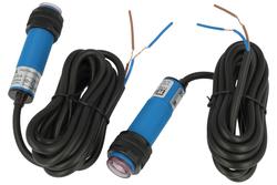 Sensor; photoelectric; G18-2C5LA; SCR; two-wire; NO; barrier type (transmitter-receiver); 5m; 90÷250V; AC; 200mA; cylindrical plastic; fi 18mm; with 2m cable; π pi-El; RoHS