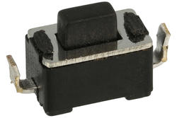 Tact switch; 3,5x6mm; 5mm; TS3612-5.0; surface mount; 2 pins; 1,5mm; OFF-(ON); 50mA; 12V DC; 180gf; KLS; RoHS